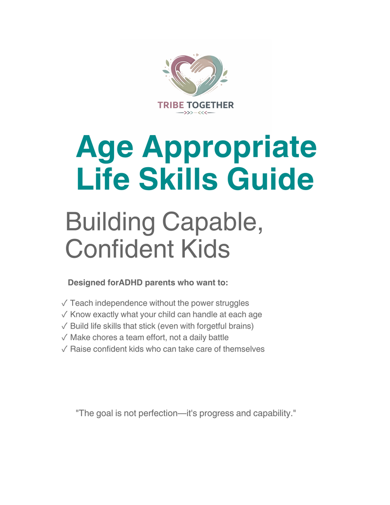 Age-Appropriate Chores & Life Skills Guide - Building Capable, Confident Kids