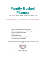 Family Budget Planner - Take Control of Your Money (Finally)