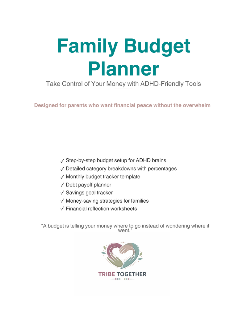 Family Budget Planner - Take Control of Your Money (Finally)