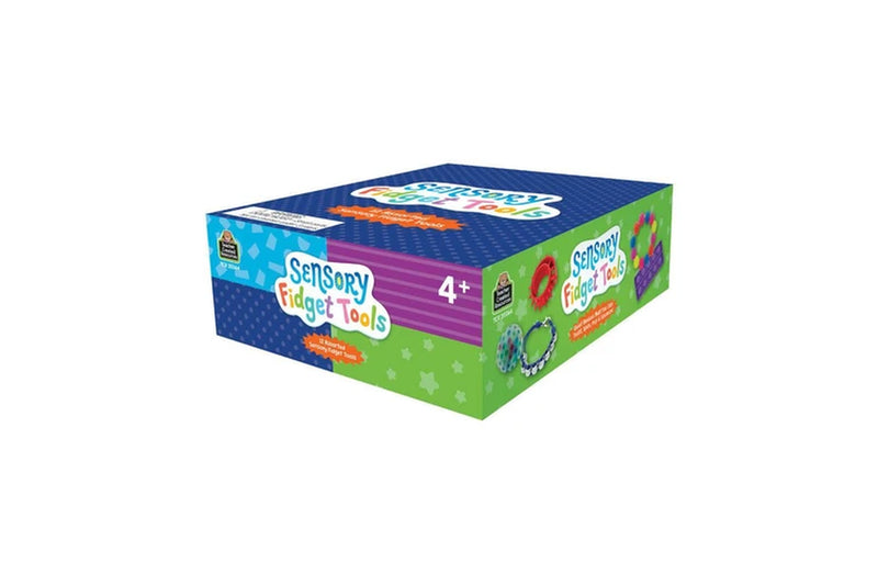 ADHD Sensory Fidget Box — 12-Piece Toolkit for Kids 4Y+