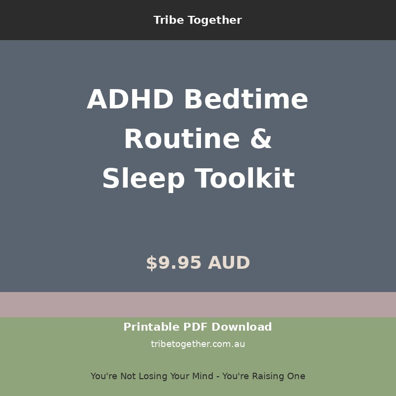 ADHD Bedtime Routine & Sleep Toolkit